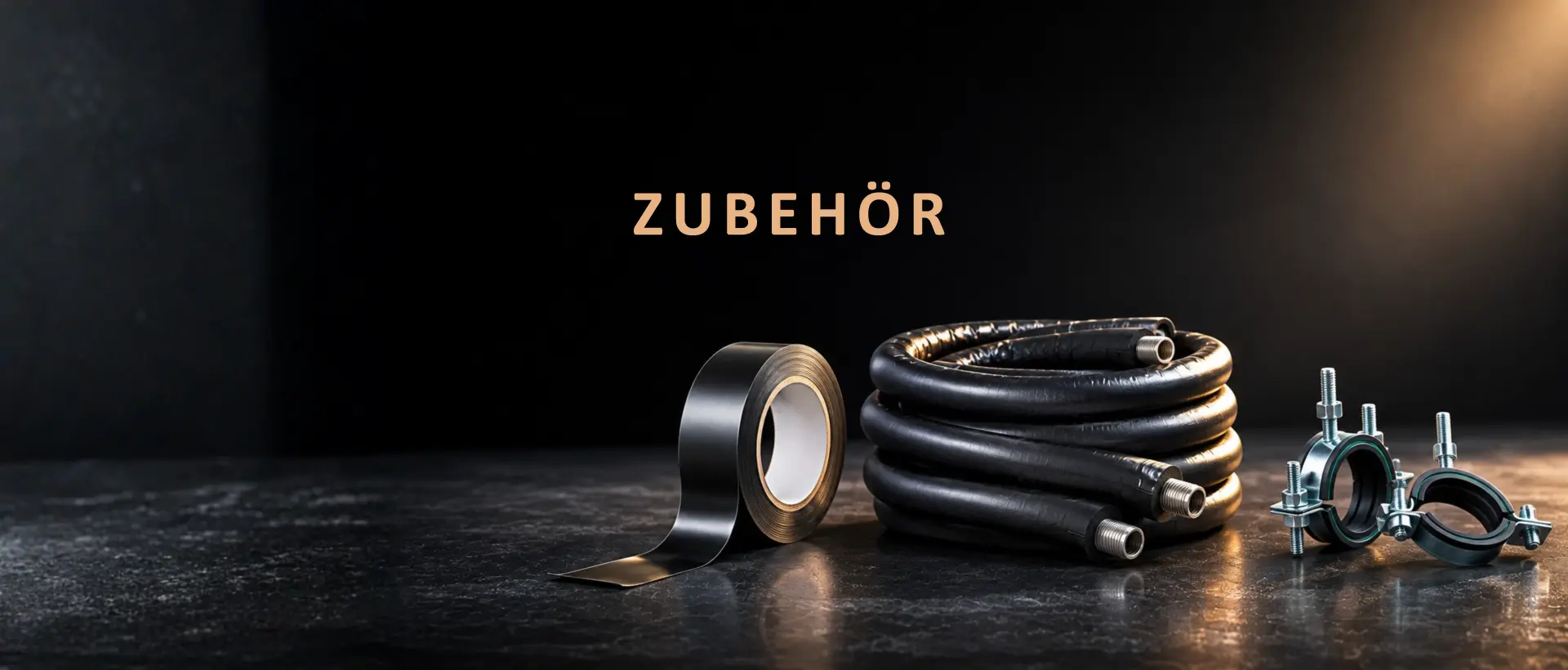 Zubehör für Dämmprodukte wie Kleberollen, Schellen, etc.